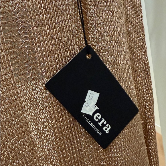 Metallic Gold Mesh Bikini Cover - Picture 13 of 13